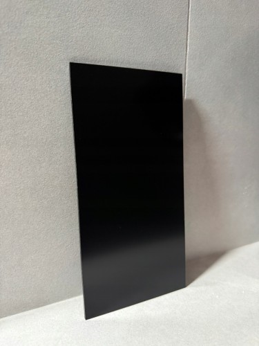 Tabliczka ZWROT NACZYŃ czarna 20x10 cm informacyjna nierdzewna kompozytowa