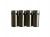 Czarna tabliczka adresowa 30x20 cm nazwa ulicy numer dom aluminium dystanse