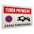 Tabliczka TEREN PRYWATNY ZAKAZ PARKOWANIA 30x20cm informacyjna aluminium