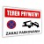 Tabliczka TEREN PRYWATNY ZAKAZ PARKOWANIA 30x20cm PCV 3MM informacyjna