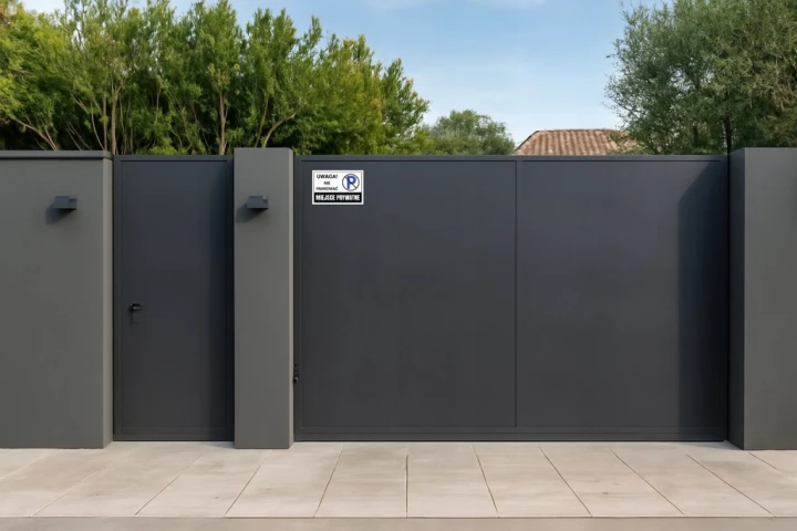 Tabliczka UWAGA NIE PARKOWAĆ MIEJSCE PRYWATNE 30x20cm druk UV PCV 3MM